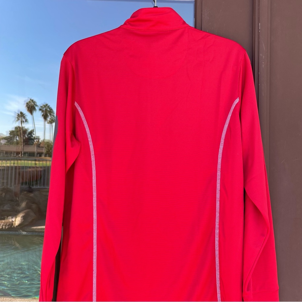 PING 1/4-Zip Red University of Wisconsin "W" Pullover XL - Picture 9 of 13